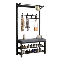 伟樽衣帽架置物架80*33*172cm个