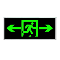 途务 安全出口指示牌 单面双向 个