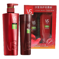 沙宣清盈顺柔洗发露400ml+护发素200ml洗护套盒优惠装 洗护套装