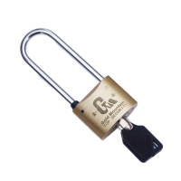 金岳 TR35-60 塑钢锁芯 28*35*17.5mm 梅花钥匙挂锁 (计价单位:个)黄色