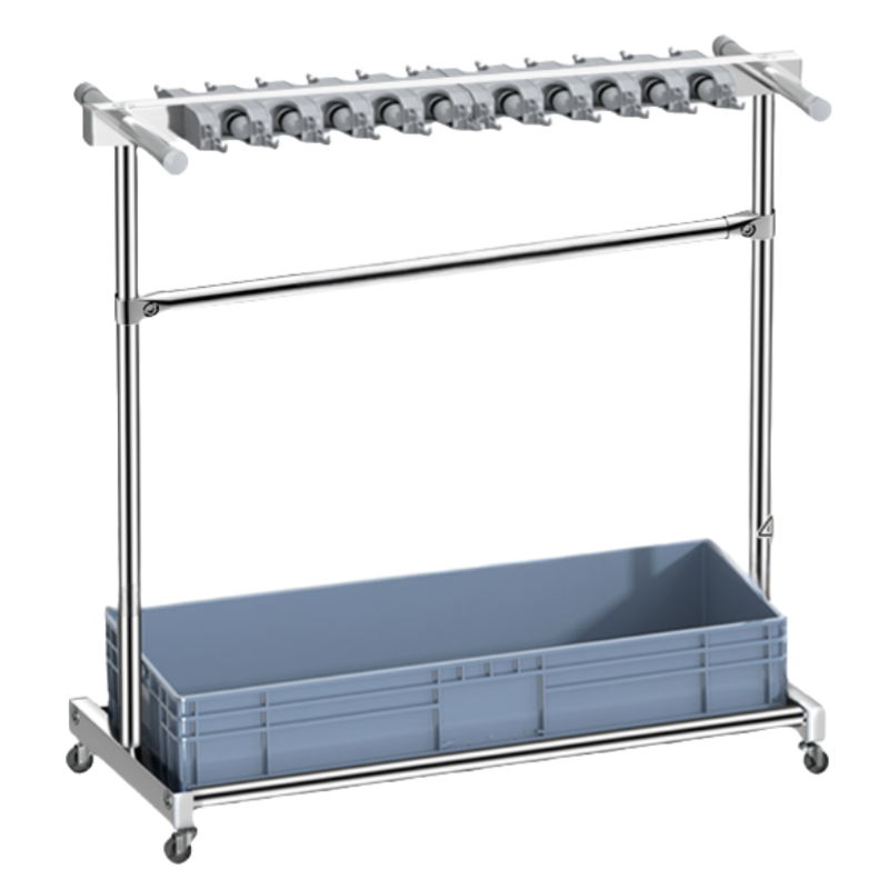 伟樽拖把架双排20拖48钩127*50*122cm个