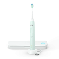飞利浦(PHILIPS) 电动牙刷 成人情侣款送男女友礼物 护龈系列3种模式7倍清除牙菌斑 绿色HX3697/25