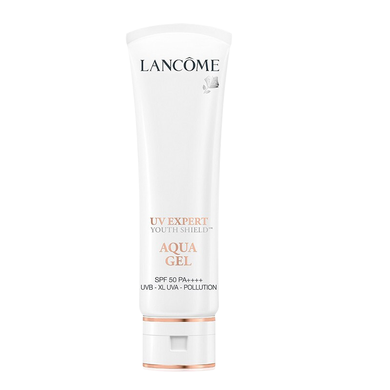 法国(Lancome)兰蔻水漾轻透隔离露UV小白管空气感防晒霜 SPF50柔皙轻透防晒霜50ml 清爽型