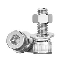 清玖熙月 不锈钢内六角螺栓组合4.8级 M8×16(50套/包) 包