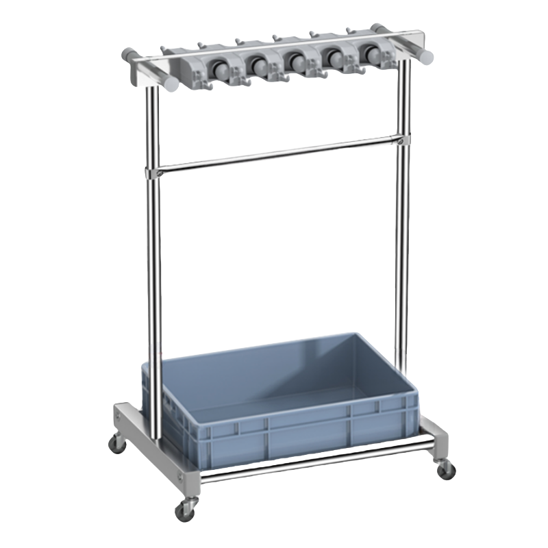 伟樽不锈钢拖把架双排10拖24钩67*50*122cm个