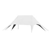 劲脉  双星云顶帐篷 米白色-11*7*3.5M 顶