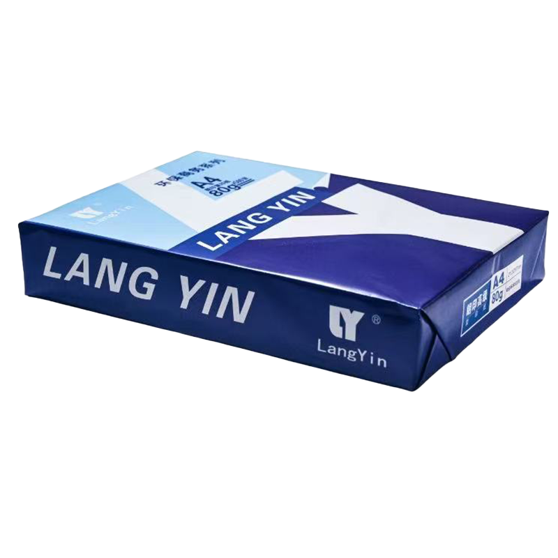 朗印A4 80G 纯白复印纸 5包/箱