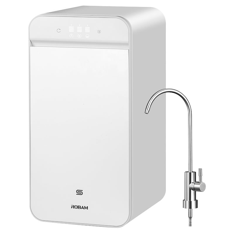 老板(Robam)净水器家用直饮净水机反渗透净水器1.5L/min无桶大流量双出水直饮机净水机 PRU600-JV332