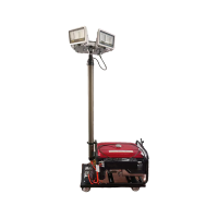 简工智能 YQ-05I 220V 4×100W 6000K(LED) 强光升降照明装置 黑色