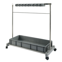 伟樽拖把架双排16挂20钩100*46*100cm个