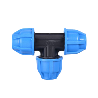 伟鹏双兴 PE快接三通快速接头 T110(4寸)蓝帽 个