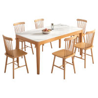 珂洋 餐桌 一桌六椅120*70*75cm 套