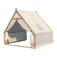 劲脉  露营防雨帐篷 米白色-2*2*2.5M 顶
