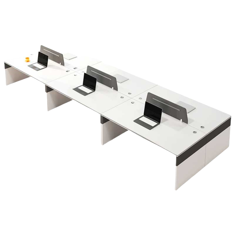 铭思达职员桌1.2米六人位张