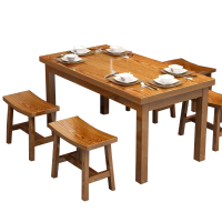 汐餐桌椅1.4米桌+4凳套