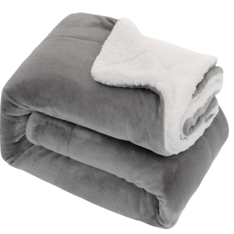 亿洛莱 绒毛毯 130*160cm 条