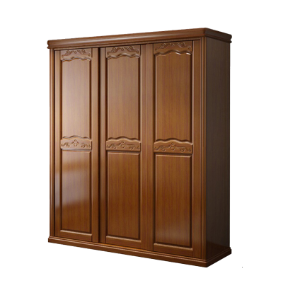 圣承启木质衣柜三门台