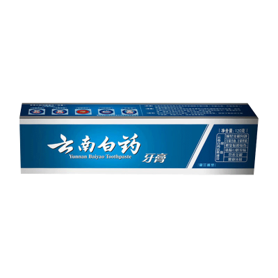 云南白药牙膏 留兰香型 120g 减轻牙龈问题 牙龈出血 牙龈疼痛