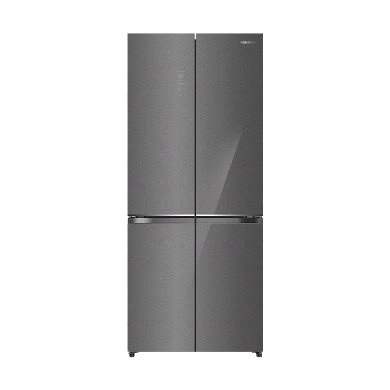 容声(Ronshen)456升双循环60CM平嵌十字四门冰箱变频风冷国家补贴BCD-456E30CZGAX竹锦瑜