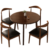 鑫木樽休闲桌椅1桌4椅套