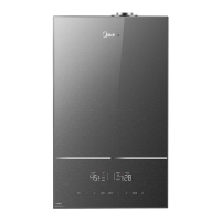 美的(Midea) HNM1壁挂炉天然气超一级能效玻璃全面屏水气双调冷凝水气采暖锅炉LL1PBD24-HNM1