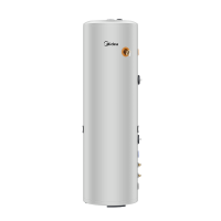 美的(Midea)空气能热水器热水王Ⅱ 200升二级双变频省电辅热泵R32冷媒 RSJF-33/DN8-200D(E2)