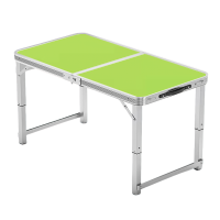喜力健 户外折叠摆摊桌 120*60*75CM-绿色 张