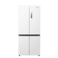 [自营]美的冰箱 十字对开冰箱 515升 一级能效 自动除霜 变频技术 净味杀菌MR-541WUSPZE曦云白