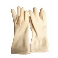 洁艺云 橡胶胶皮清洁手套 XJ1001 32cm 单位(双);