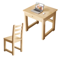 芙首泰单抽学习桌椅800*500*750mm(1桌1椅)套