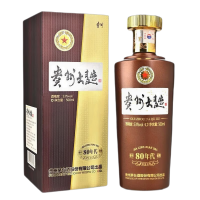 贵州茅台酒 贵州大曲80年代53度500ml*1瓶装 酱香型白酒