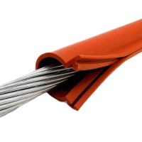 WJ 卡扣式硅橡胶绝缘护套管 10KV 管直径20mm-线150mm2 米