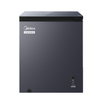 美的(Midea)100升冰柜家用小型-40℃超低温速冻冷柜冷藏冷冻两用卧式冰箱一级能效BD/BC-100KGEM耀目蓝