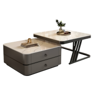 蕃蒂茶几岩板张