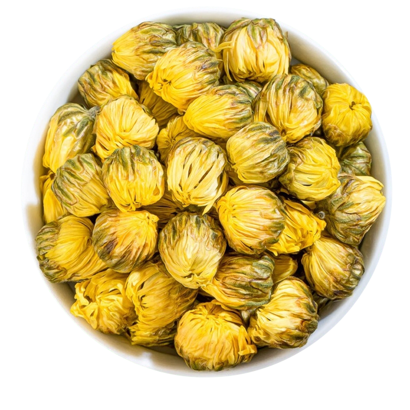 菊花茶胎菊杭白菊凉茶叶花草茶正品可搭决明子金银花茶组合官方店9260