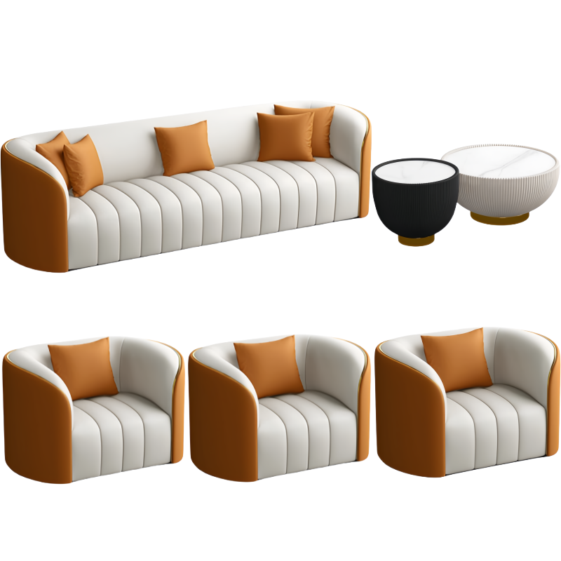 豫龙都 沙发茶几 组合 套