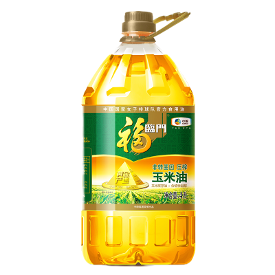 福临门黄金产地玉米油非转基因4L*3