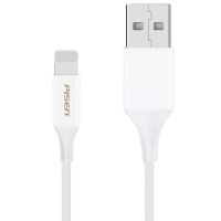 品胜数据线适用苹果1314手机抗折断充电线iPhone12pro11Max X 8 7plus 6s 六 Xs白色1米