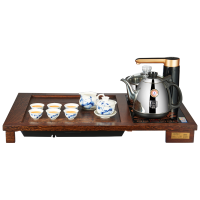 KAMJOVE/金灶 K-220 鸡翅木茶盘 整套茶具茶海 功夫茶具茶台套装 实木茶盘茶托托盘 茶盘套装 茶具茶道