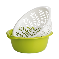 茶花 丰穗滴水筛 洗菜篮沥水篮Ø28.5*11.5cm/个