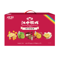 江中猴姑饼干呵护养胃缤纷大气礼盒彩虹饼干720g