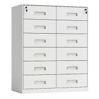 铭思达钢制抽屉柜十二斗台