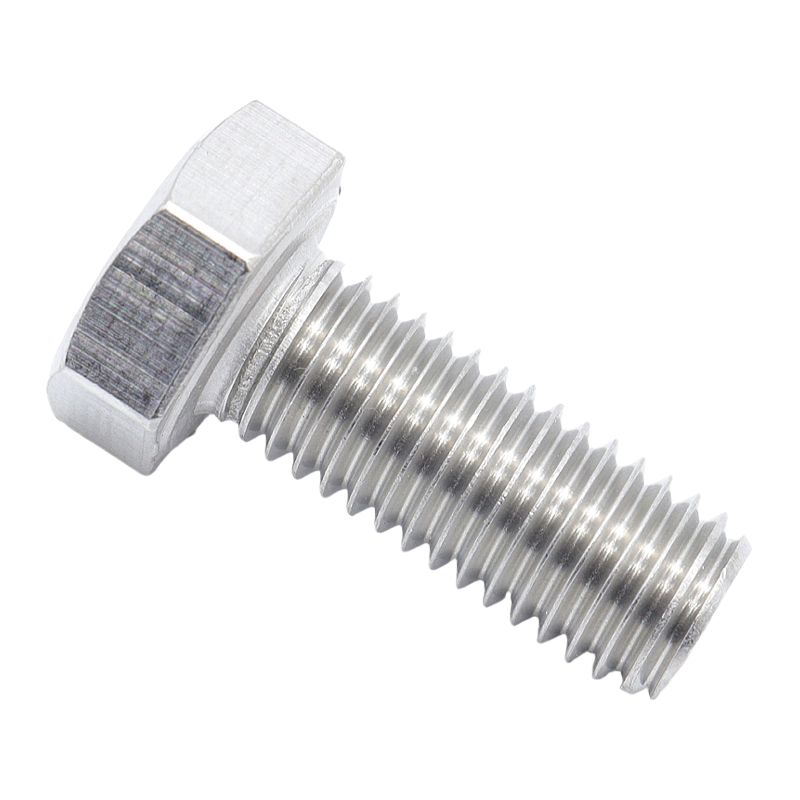 爱新优螺丝 不锈钢外六角头螺栓A2-70 304# M8*45mm 个