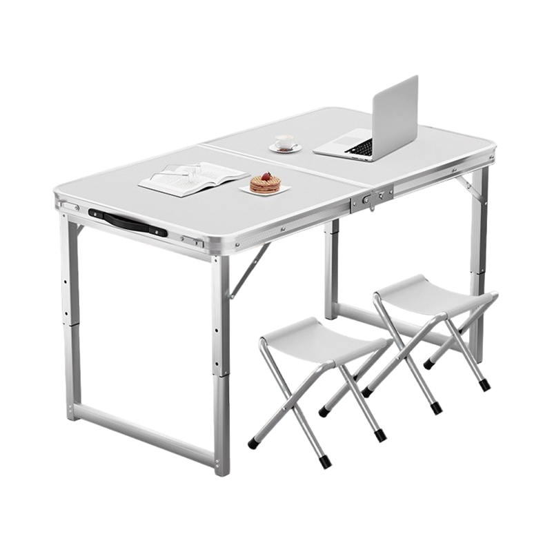 围达 便携折叠桌 加粗方管+2凳 套