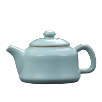 元青茶壶(MULTIPOTENT)汝窑茶壶开片可养陶瓷功夫茶具泡茶壶单壶 迎宾壶150ML