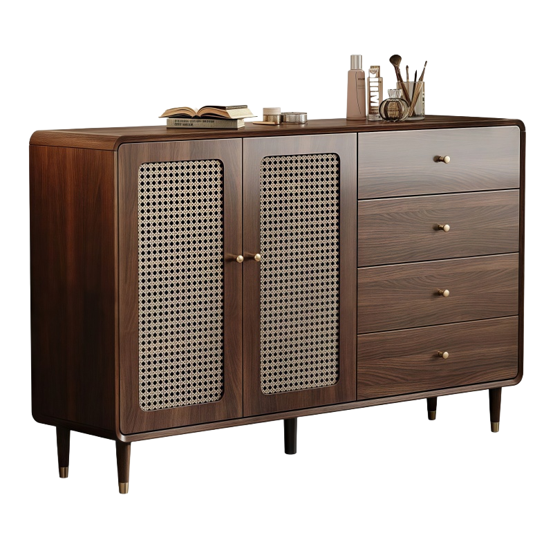 豫龙都 收纳柜 两门四抽 台