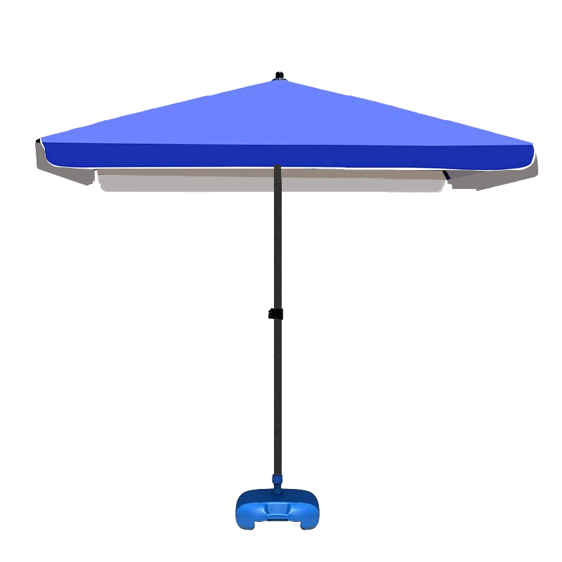 晨磊户外大伞蓝色+底座/个