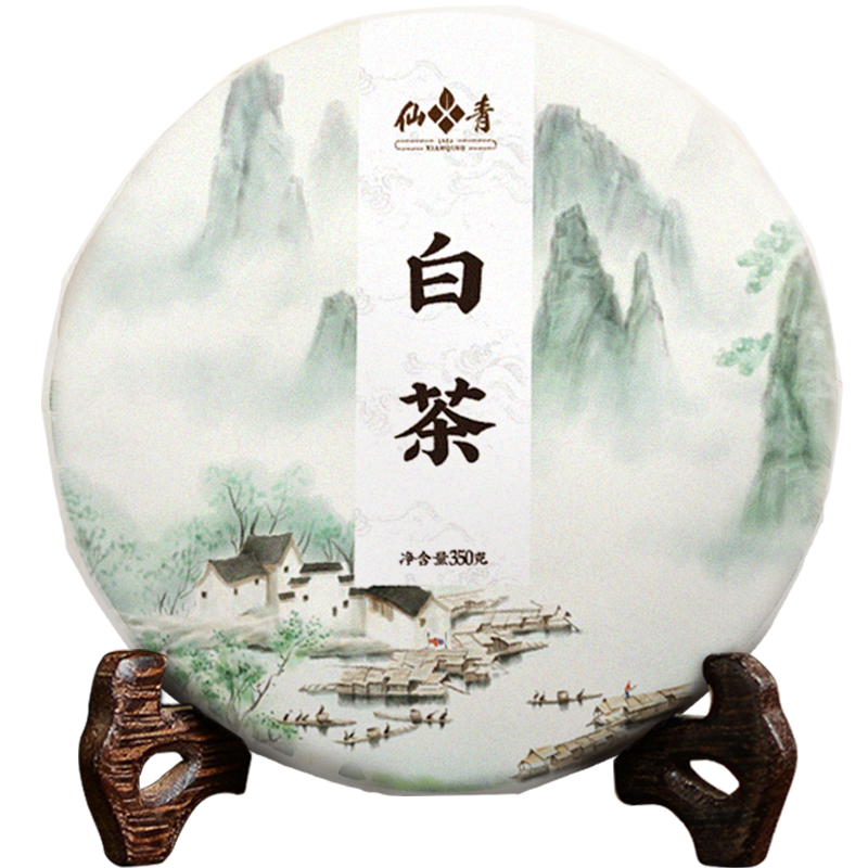 仙青白茶贡眉茶饼 350g/饼