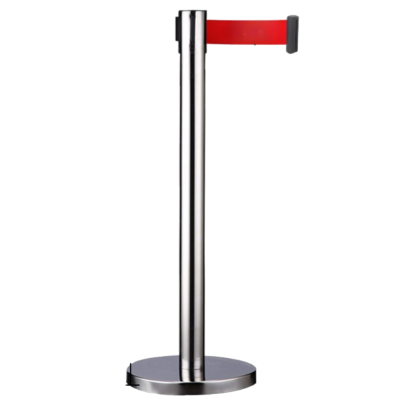 联岚不锈钢安全伸缩隔离带栏杆警示柱/米