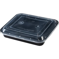 特昂优选 一次性四格餐盒 150套/箱